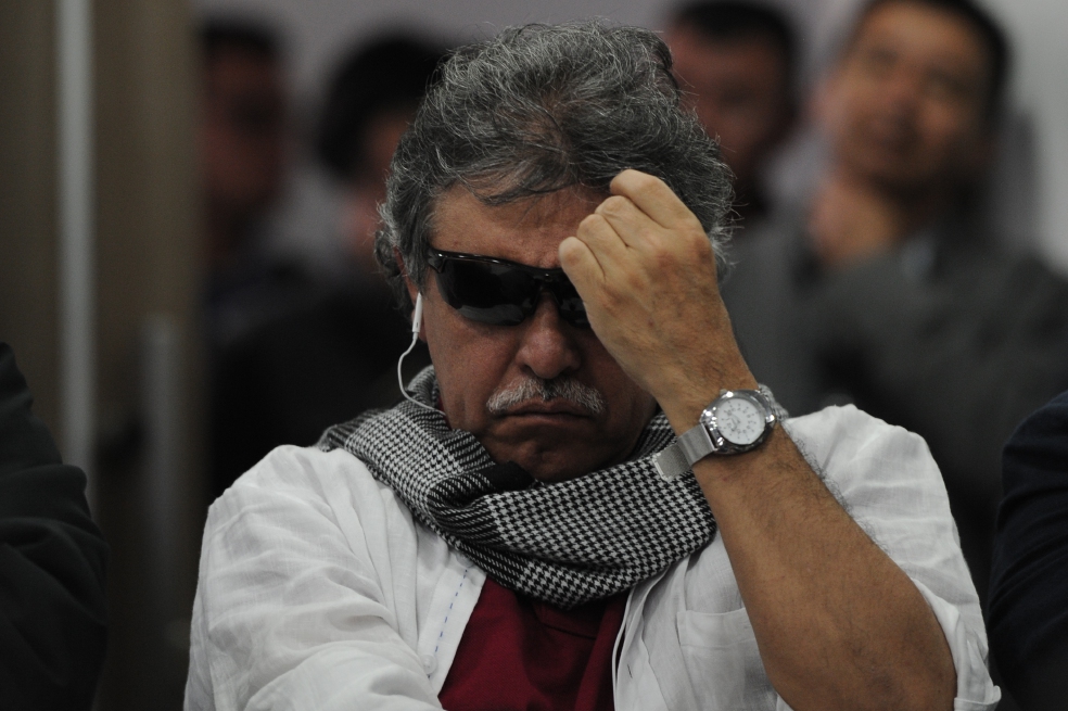 “Jesús Santrich” está recluido en el búnker de la Fiscalía. / Mauricio Alvarado - El Espectador
