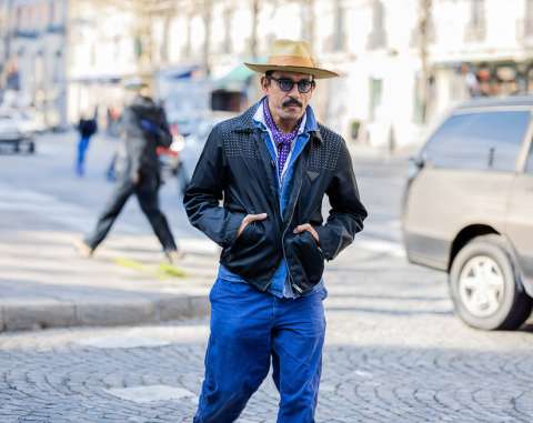El diseñador colombiano Haider Ackermann debutó como director creativo de Tom Ford