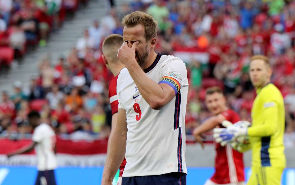 Inglaterra no perdía en los 90 minutos desde noviembre del 2020, cuando cayó 2-0 ante Bélgica. // Foto AFP