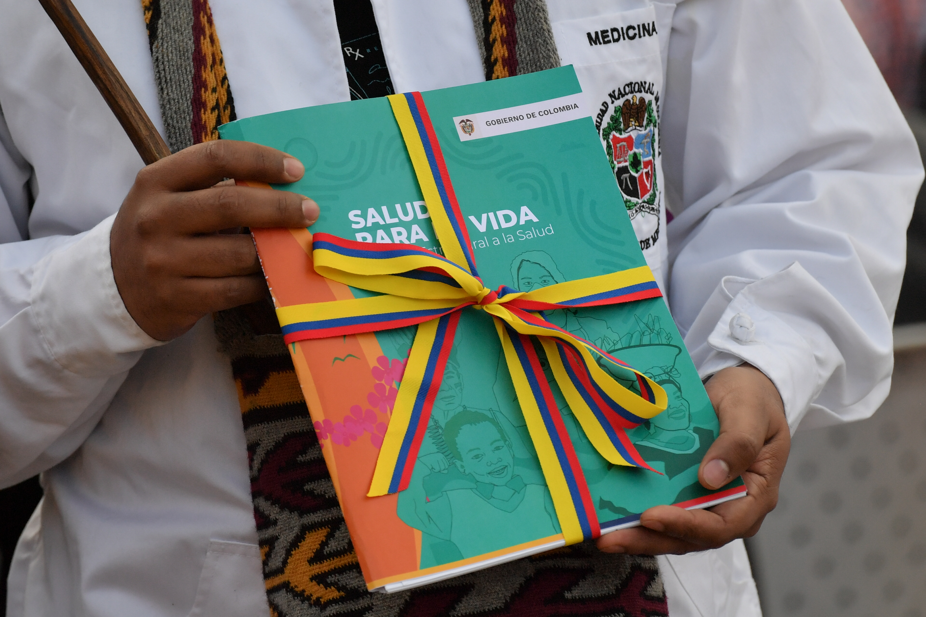Presentación y radicación de la reforma a la salud por la bancada de gobierno, estuvieron presentes; Gustavo Petro, presidente; Francia Márquez, Vicepresidenta; Carolina Corcho, Ministra de la salud; Roy Barreras, presidente del Senado entre otros.