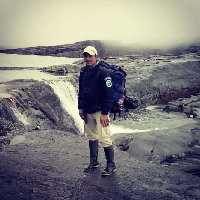 Yamid Silva Torres, guardaparque del Parque Nacional Natural El Cocuy, asesinado en zona rural del municipio de Güicán en Boyacá. / Instagram Parques Naturales