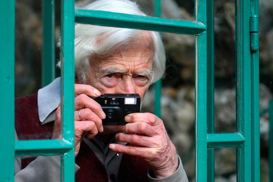 El fotógrafo Marc Riboud en 2009. / AFP