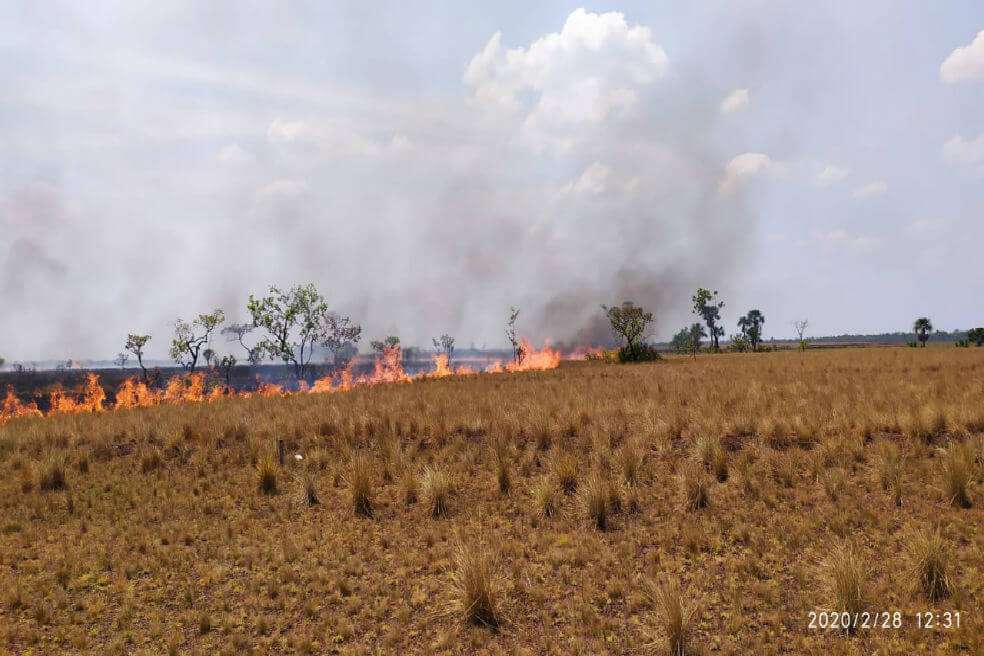 El incendio comenzó el viernes. / PNN