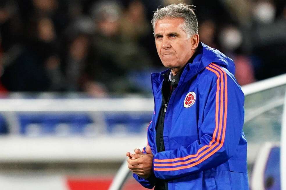 Carlos Queiroz, técnico de la selección de Colombia. / EFE