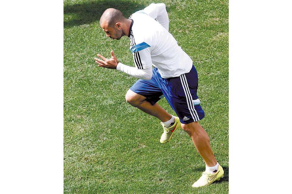 Javier Mascherano, una de las figuras de la selección de Argentina en el Mundial de Brasil 2014. / EFE