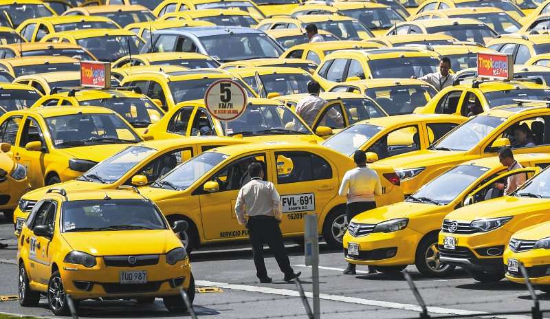 La movilización de la próxima semana convocó a taxistas de Cundinamarca y otros departamentos del país.