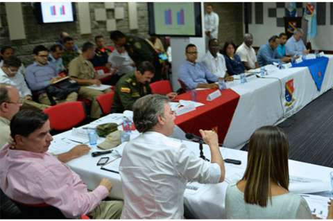 Santos llega a San Andrés para evaluar inversiones del Gobierno