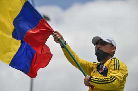 En fotos: así se viven las primeras horas del paro nacional este 21 de septiembre en Bogotá