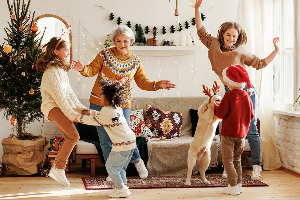 Bailar en Navidad