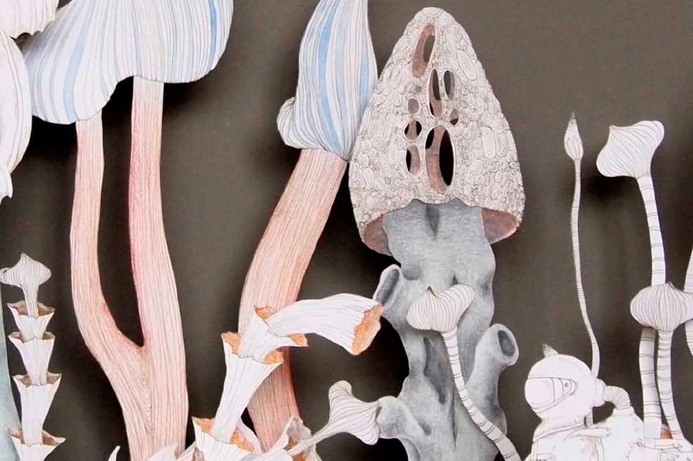 Obra de la artista Teresa Currea. / Cortesía Poliedro Arts Galería