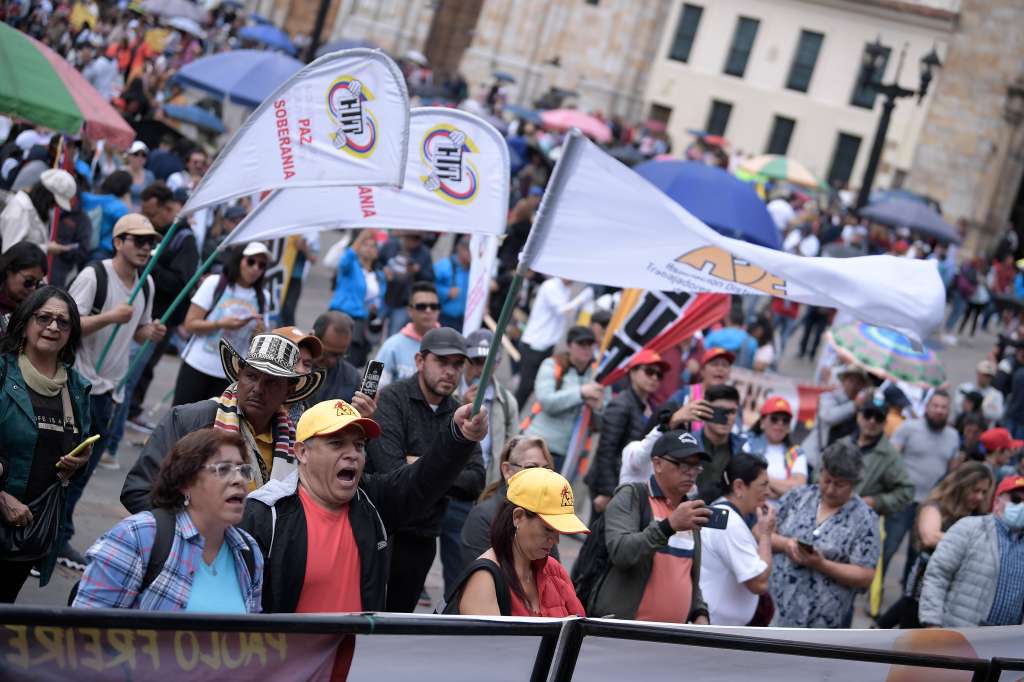 Este lunes 17 de junio, Fecode realizó la “gran toma de Bogotá” en rechazo a ley estatutaria de educación que el Gobierno Nacional busca aprobar en el Congreso de la República.