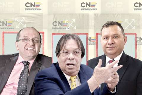 Partidos se inclinan por Echeverry en reemplazo de Lorduy en CNE: Alarcón no se rinde