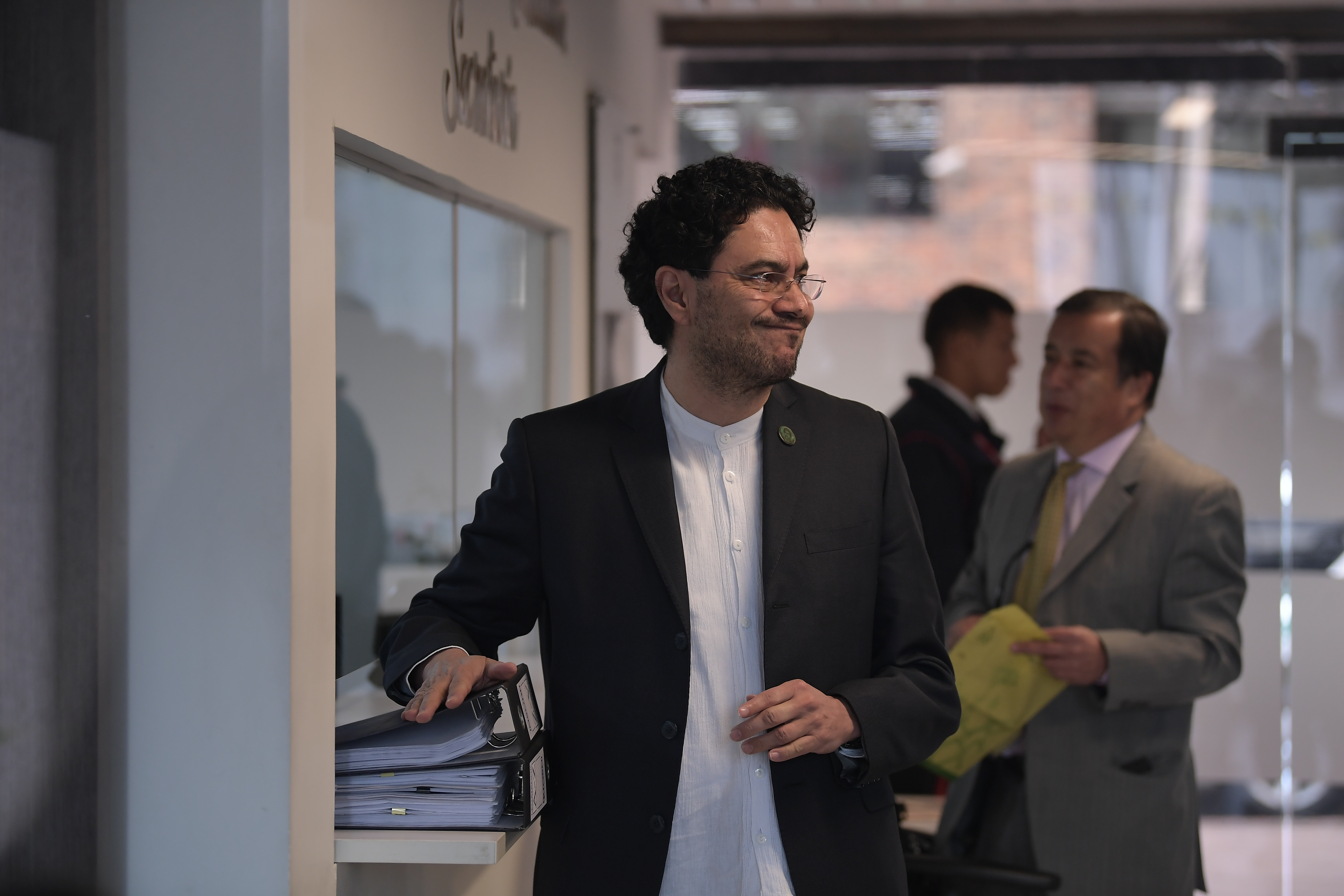 Senador de la república por el Polo Democrático, citado a declarar en la Corte Suprema de Justicia, por la investigación de fraude procesal y soborno que se adelanta contra el expresidente y senador Álvaro Uribe.