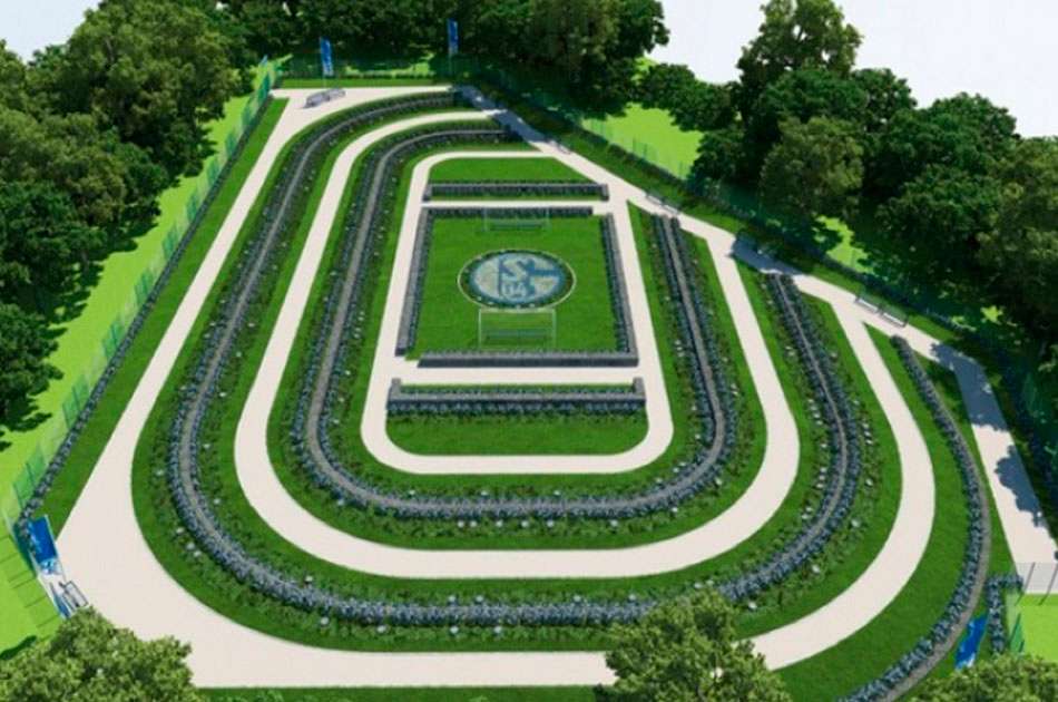 Schalke 04 fue uno de los primeros equipos en construir un cementerio para sus hinchas. / Página oficial del equipo. 