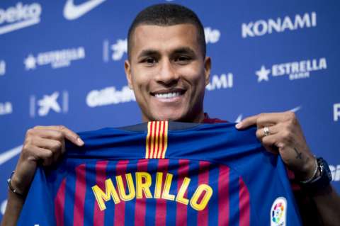 Jeison Murillo debuta en una convocatoria del Barcelona