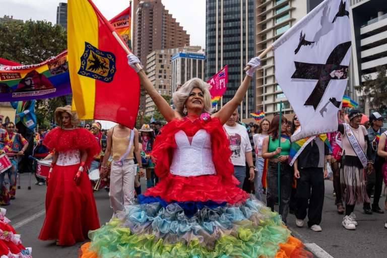 Marcha del Orgullo LGBTIQ+ 2026 en Bogotá.