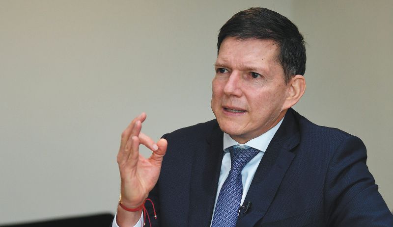 Wilson Ruíz, ministro de justicia de Colombia