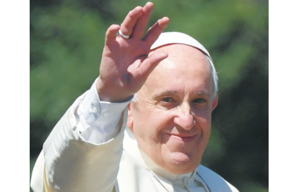 El papa Francisco llega el próximo 6 de septiembre al país. / AFP