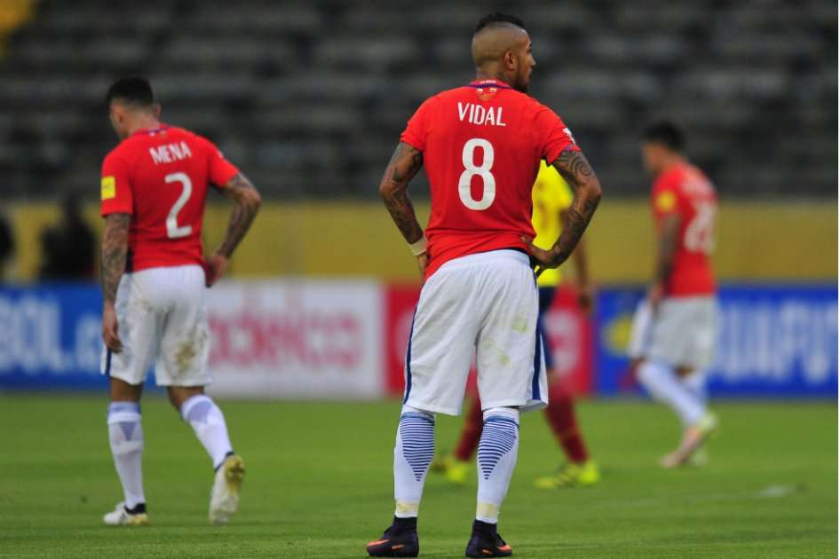 Chile es séptimo con 11 puntos. / AFP