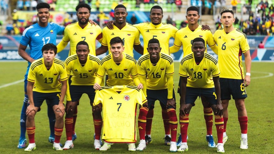 La selección de Colombia sub 23 de Héctor Cárdenas