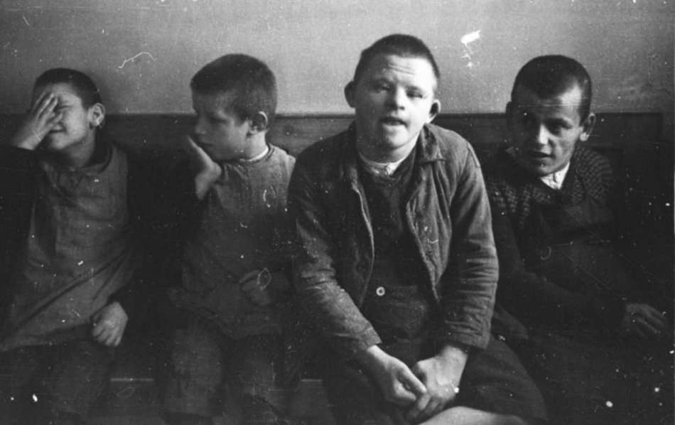 Pacientes de un hospital psiquiátrico de Alemania en 1934. / Wikipedia