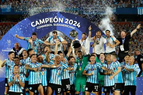 ¡Histórico, con tres colombianos Racing ganó la Copa Sudamericana!