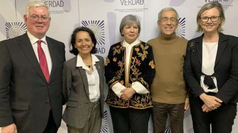 Unión Europea evalúa dar más apoyo al Sistema de Justicia Transicional