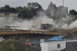 Histórica implosión en Puente Aranda: Bogotá derribó dos puentes en 4 segundos