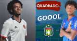 El clon de Cuadrado: Quadrado debutó en Brasil y anotó ante la Juventus