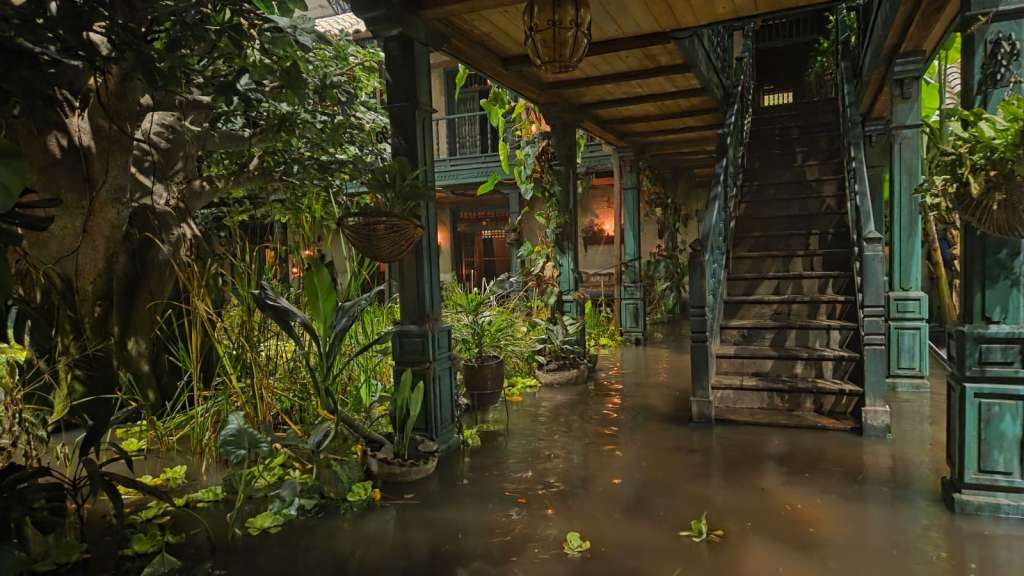 La casa de los Buendía inundada, uno de los momentos centrales de la segunda temporada de Cien años de soledad.