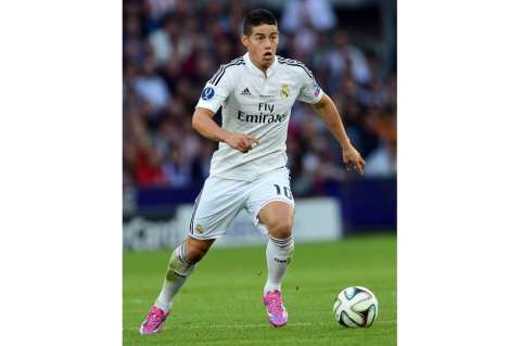 James, dentro de los convocados por el Real Madrid para el último amistoso