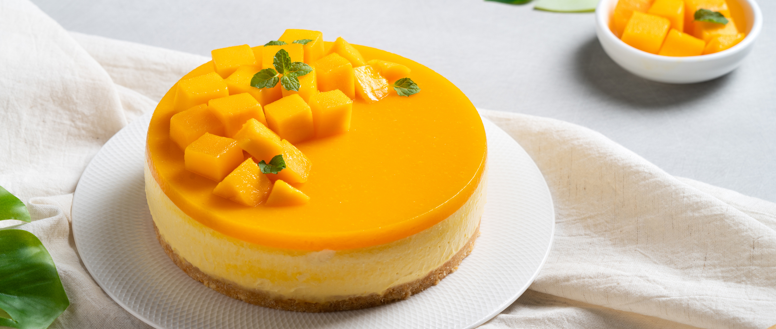 Cheesecake de mango