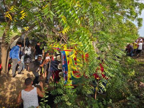 Un muerto y cerca de 40 heridos dejó accidente de bus en Palmar de Varela, en Atlántico