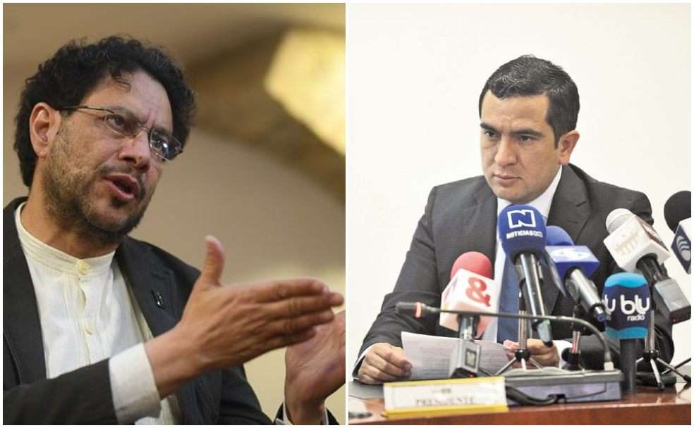 Iván Cepeda y Edward Rodríguez