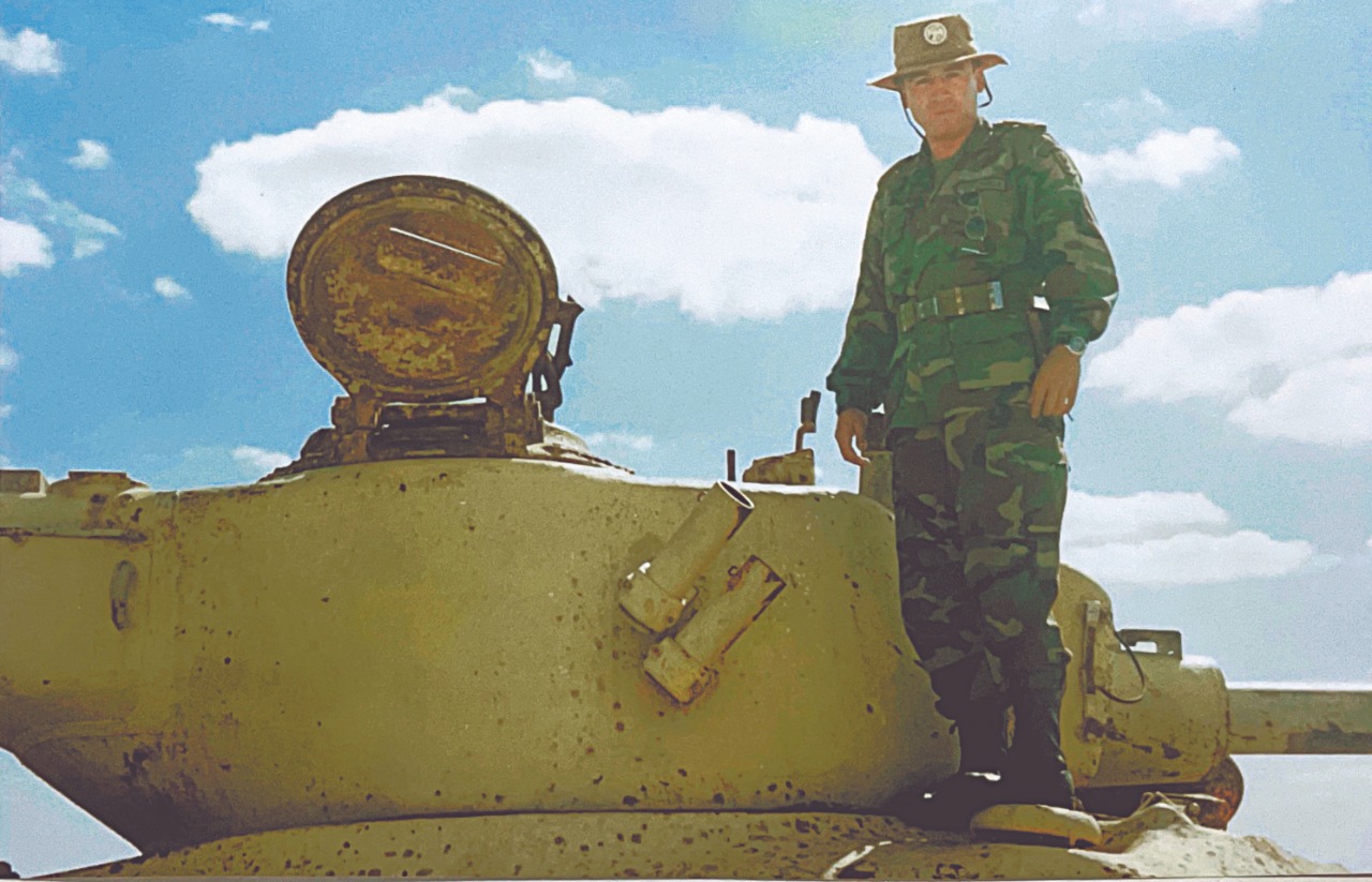 En 2001, Álvaro Amórtegui viajó al exterior como militar activo para integrar la Fuerza Multinacional de Observadores de Paz, conocida por sus siglas en inglés como “Multinational Force and Observers (MFO) en el Sinaí”. / Archivo particular