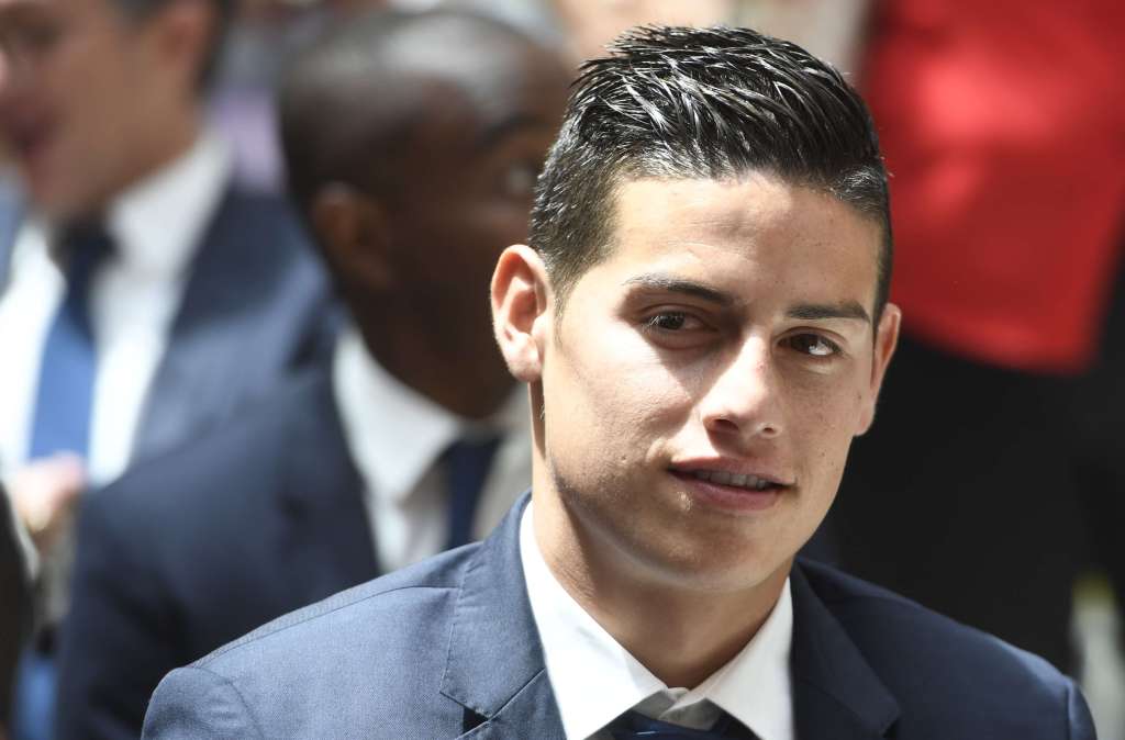 James Rodríguez y su exesposa Daniela Ospina tienen una hija llamada Salomé. / Archivo AFP