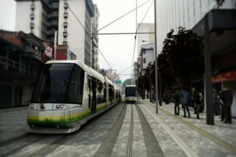 Deben desalojar personas afectadas por obras del tranvía en Medellín