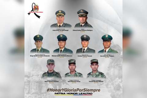 Nueve militares fallecieron en accidente de helicóptero del Ejército