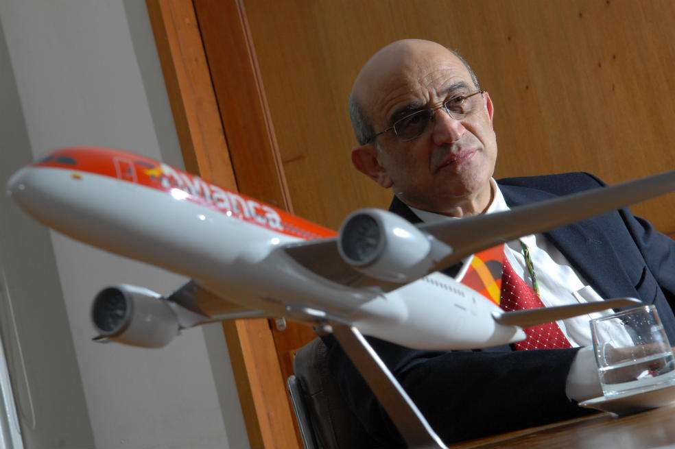 Germán Efromovich, dueño del grupo Synergy Aerospace./ Archivo