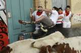 En Imágenes: con heridos arrancaron las populares fiestas de San Fermín