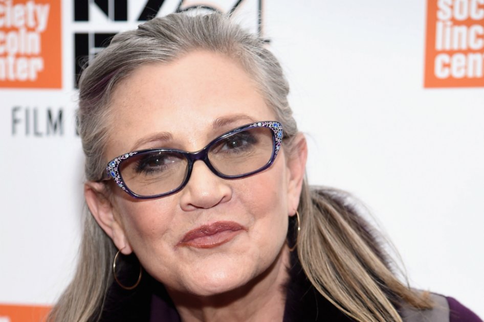 Carrie Fisher le dio vida a la princesa Leia en la saga Star Wars. / AFP