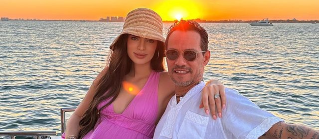 Marc Anthony y Nadia Ferreira