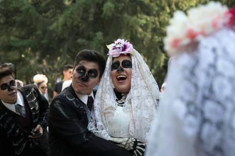 Así se vivió el Día de Muertos en México
