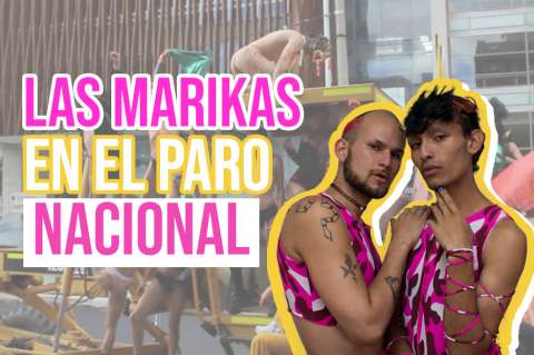 Paro nacional: la primera línea trans feminista marikona | La Disidencia