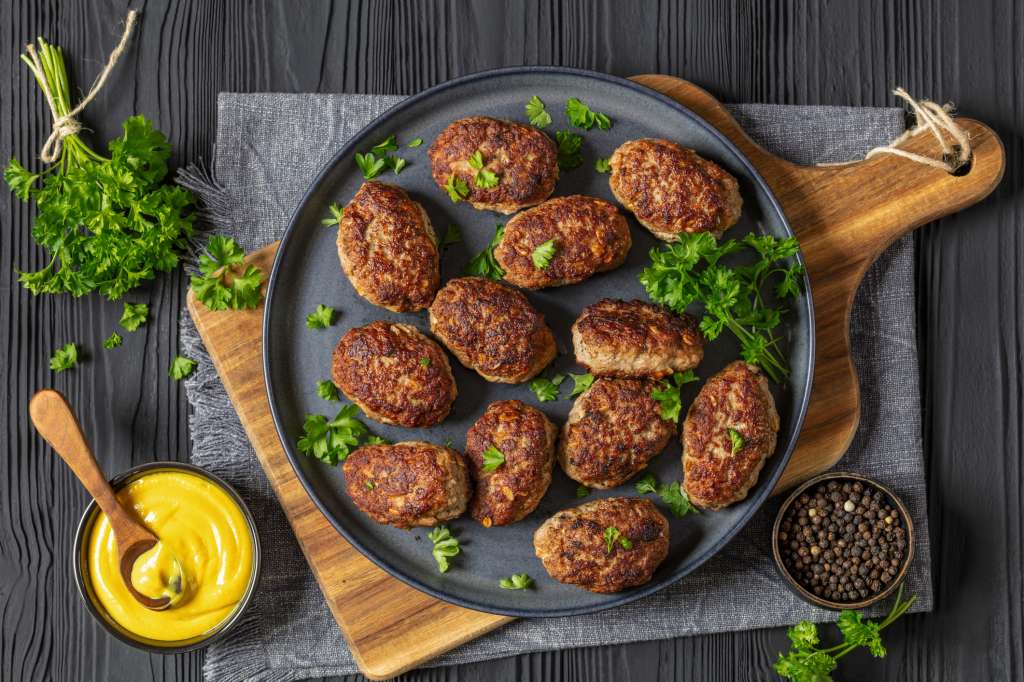 Torticas de carne con queso