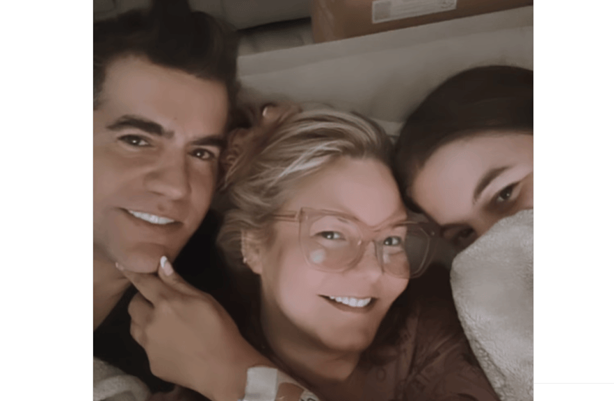 Carlos Calero y su familia