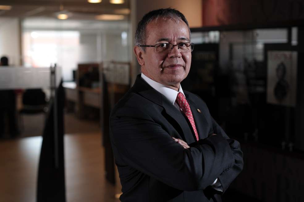 Magistrado Luis Antonio Hernández, presidente de la Sala Penal de la Corte Suprema. / Mauricio Alvarado