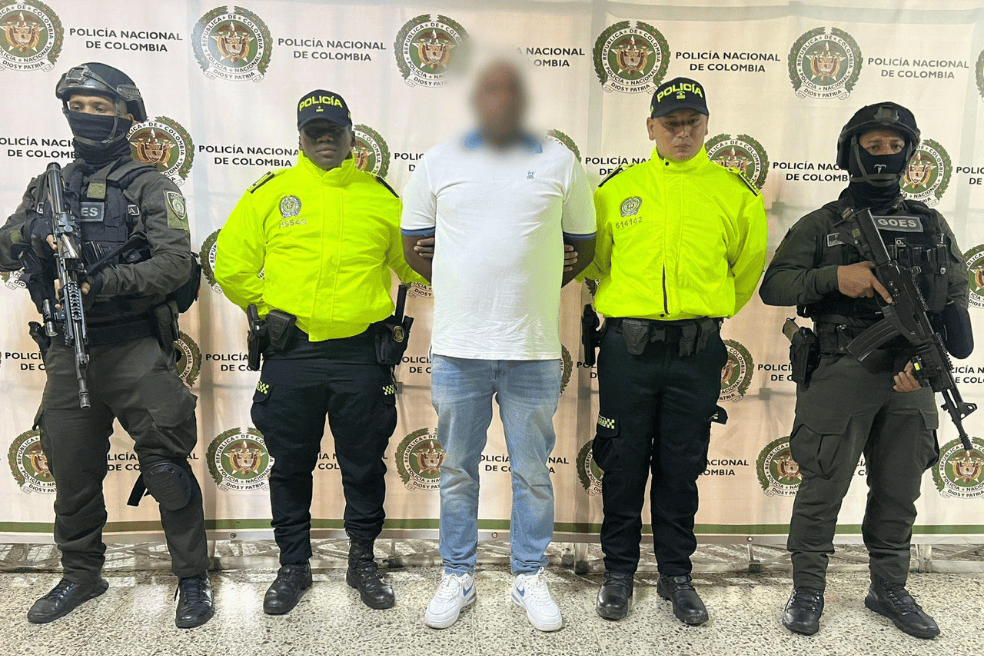 Capturan a DJ extraditable, acusado de narcotráfico y nexos con el Clan del Golfo.
