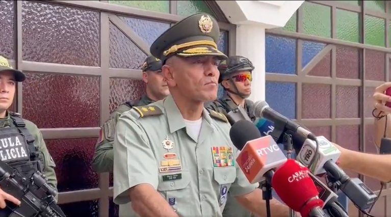 Las amenazas de muerte contra el comandante de la Policía de Bucaramanga