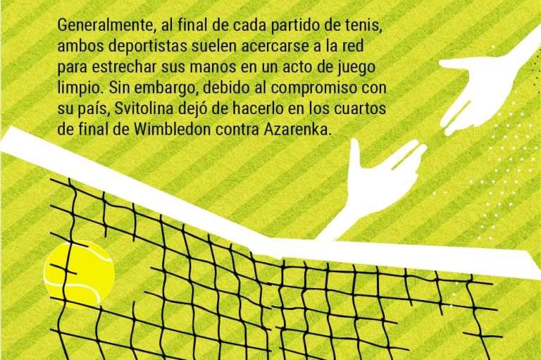 El mundo no es como lo pintan: La guerra en Ucrania también se libra en las canchas de tenis